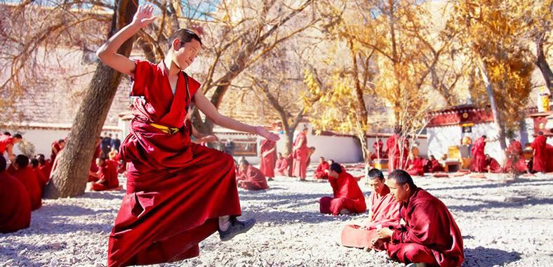 Dél-Kína és Tibet, szerzetesek