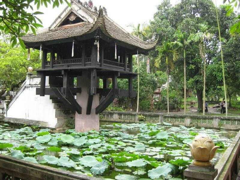 Laosz - Vietnám - Kambodzsa, Egyoszlopos Pagoda