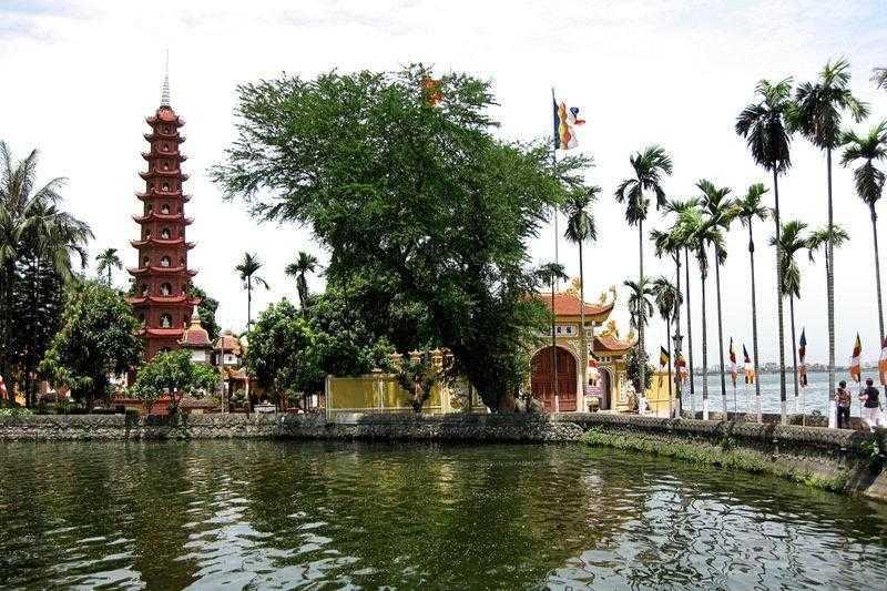 Laosz - Vietnám - Kambodzsa, Trấn Quốc Pagoda