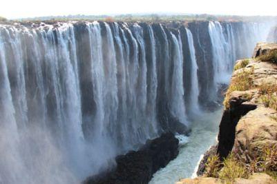 Namíbia - Botswana - Zimbabwe, Viktória-vízesés