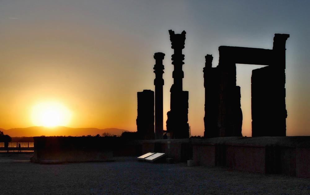 Irán, Perszepolisz, Dzsamsid trónusa