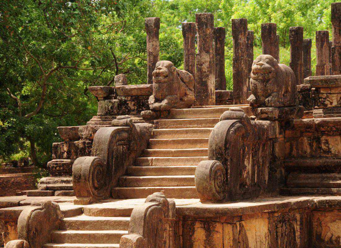 Srí Lanka, Palace of King Nishshanka Malla