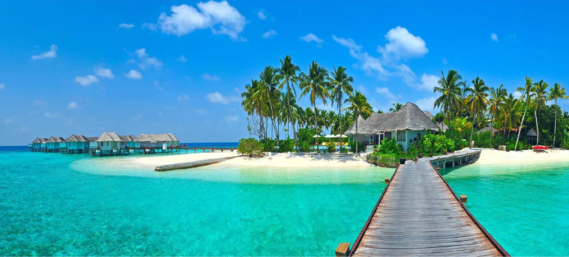 Srí Lanka, Maldív-szigetek, vízparti villa