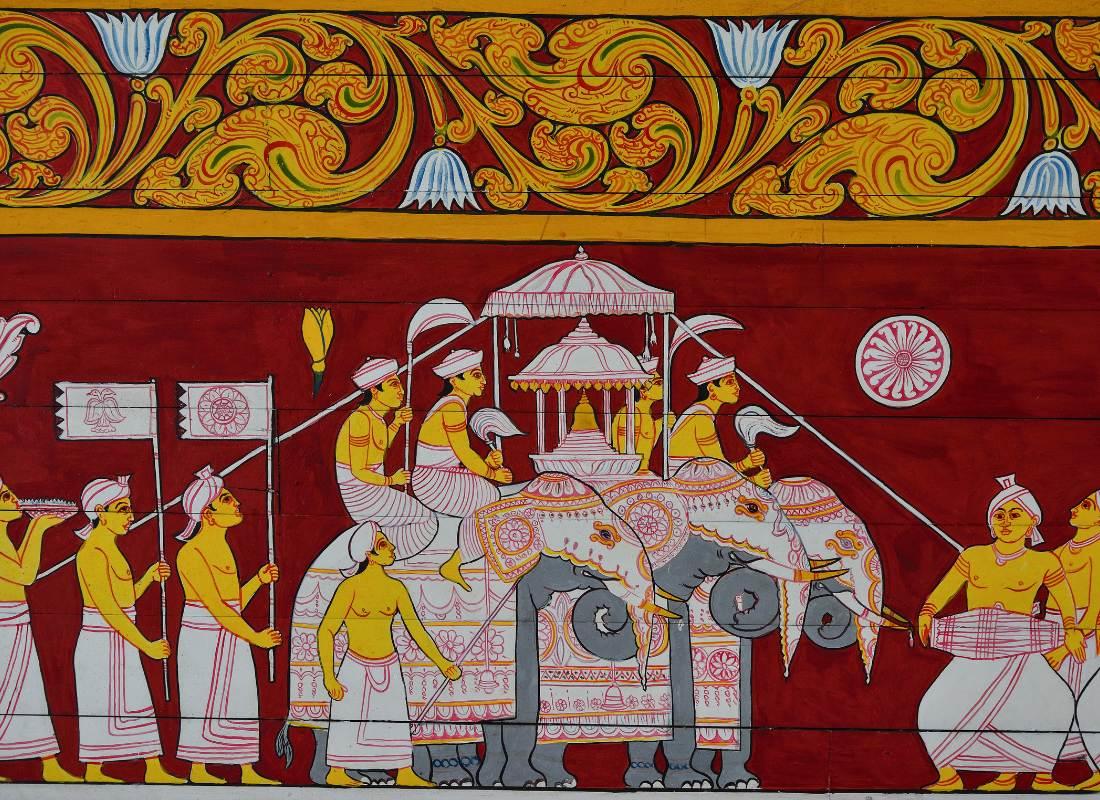 Srí Lanka, Kandyan freskók