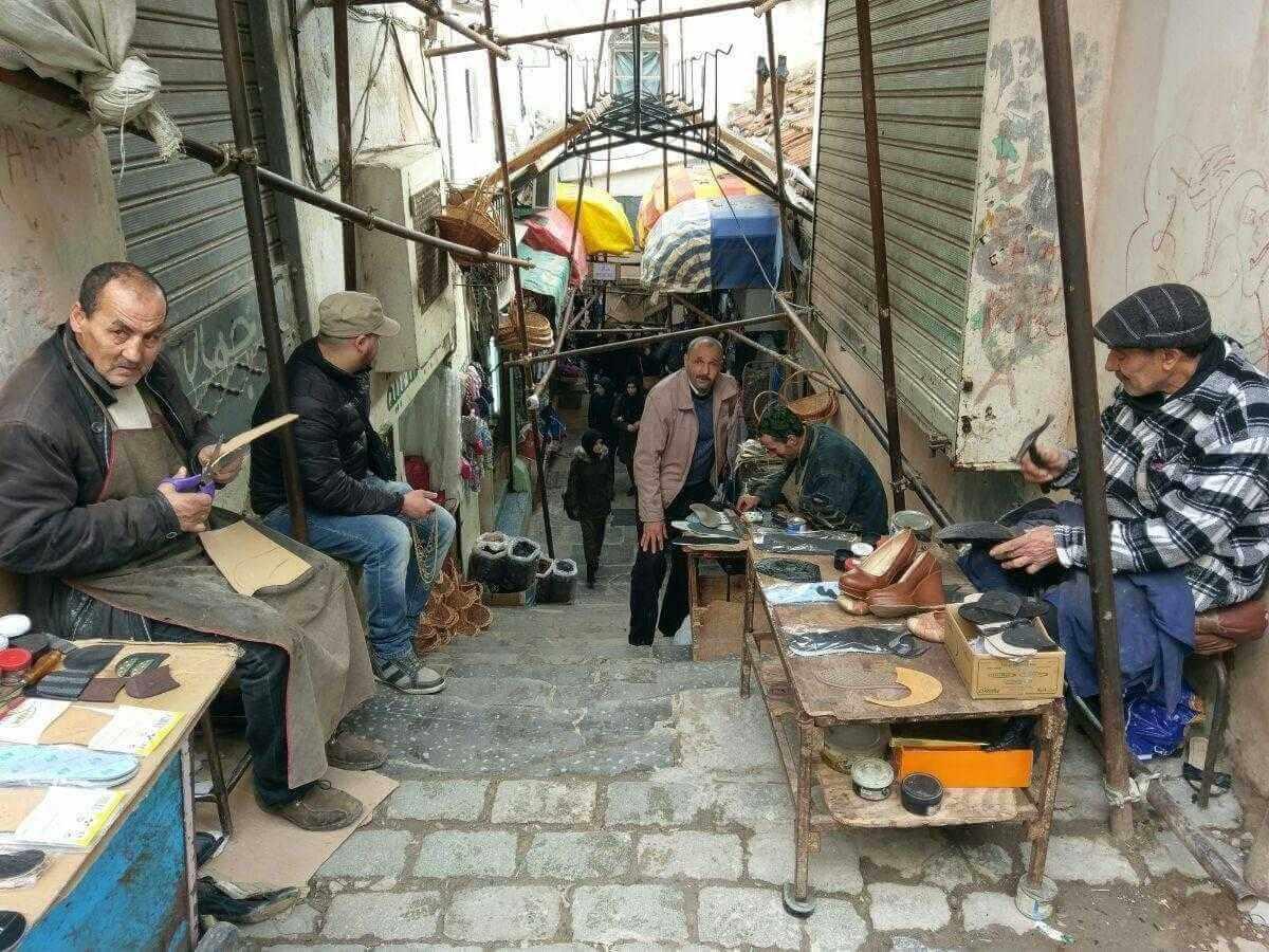 Algéria, utcai árusok