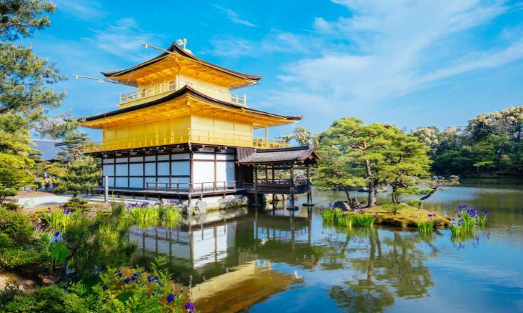 Japán, Kiotó, Kinkakuji templom