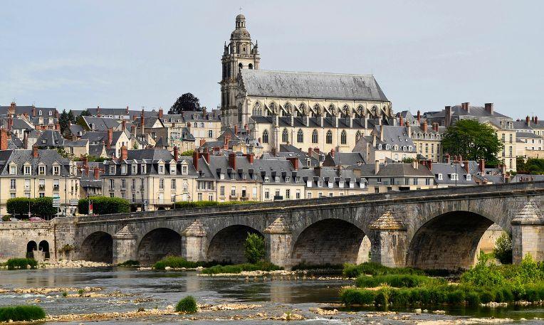 Advent Loire-völgy, Franciaország, Blois
