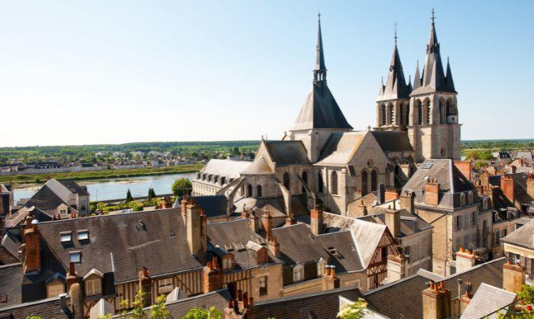 Advent Loire-völgy, Franciaország, Blois