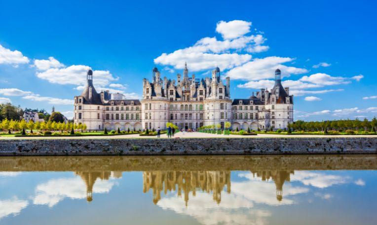Advent Loire-völgy, Franciaország, Chambord kastély