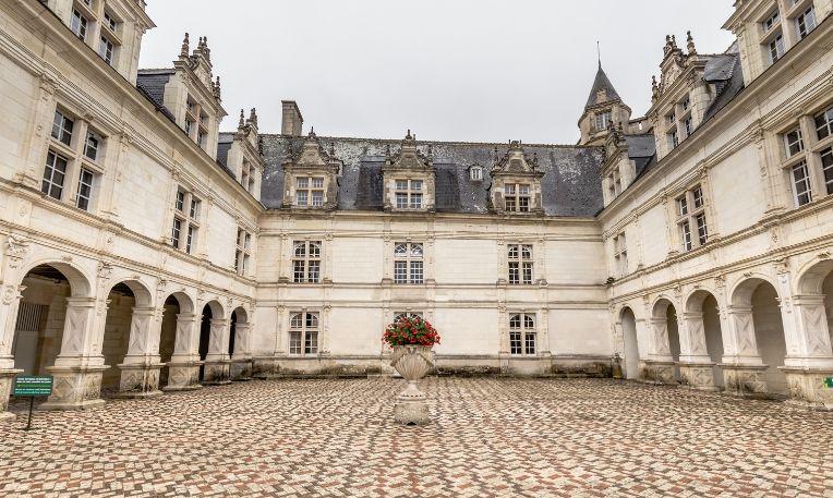 Advent Loire-völgy, Franciaország, Château de Villandry