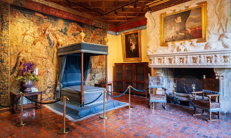 Advent Loire-völgy, Franciaország, Chenonceaux kastély