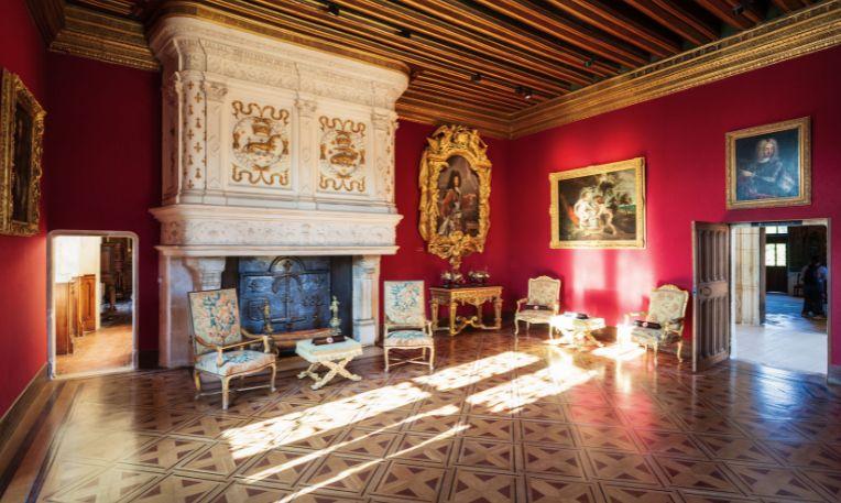 Advent Loire-völgy, Franciaország, Chenonceaux kastély