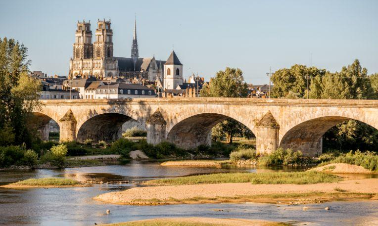 Advent Loire-völgy, Franciaország, Orléans