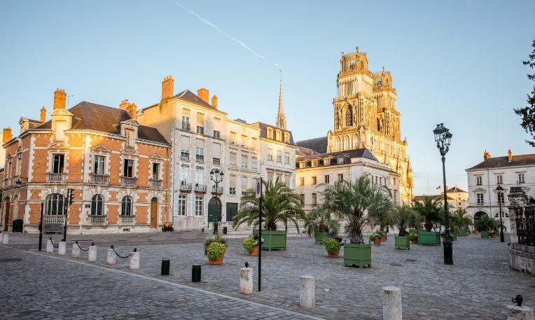 Advent Loire-völgy, Franciaország, Orléans