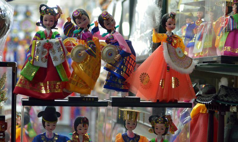 Dél-Korea, Szöul, Namdaemun piac