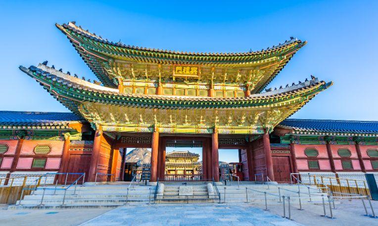 Dél-Korea, Szöul, Gyeongbokgung palota