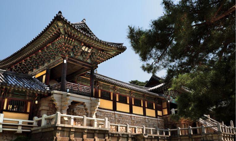 Dél-Korea, Pulguksza templom