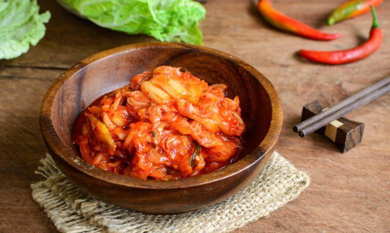 Dél-Korea, kimchi étel