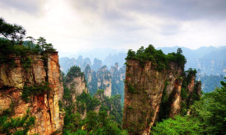 Dél-Kína természeti csodái - Zhangjiajie Nemzeti Erdőpark