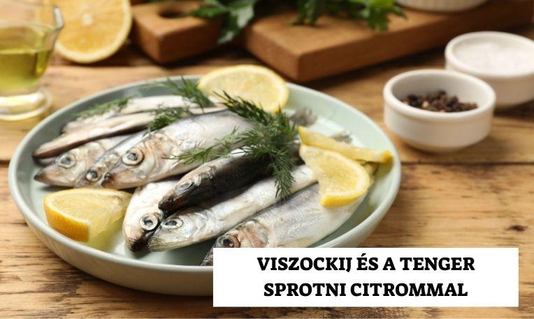 Orosz vacsoraest - Sprotni citrommal