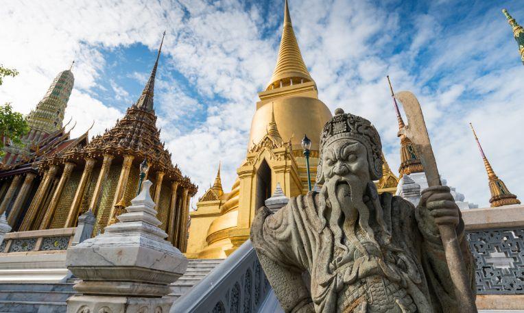 Thaiföld kiskörút, pihenéssel Krabiban - Bangkok,Smaragd Buddha temploma