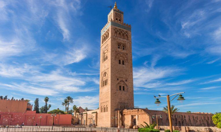 Marokkó, Marrakesh, Koutoubia mecset