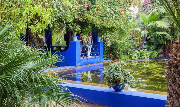 Marokkó, Marrakesh, Majorelle kert