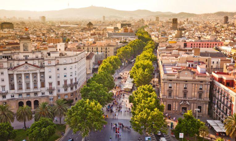 Barcelona - Advent, Las Ramblas