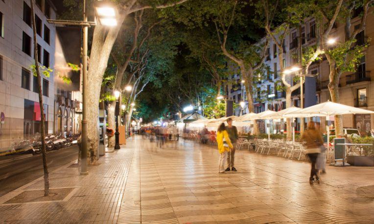 Barcelona - Advent, Las Ramblas