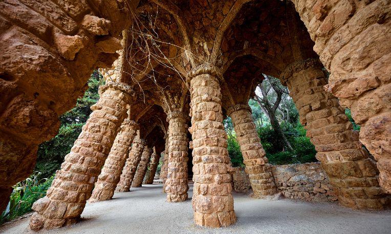 Barcelona - Advent, Güell Park