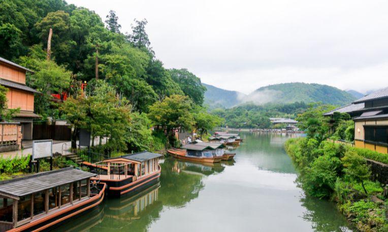 Japán, Kiotó, Hozugawa folyó