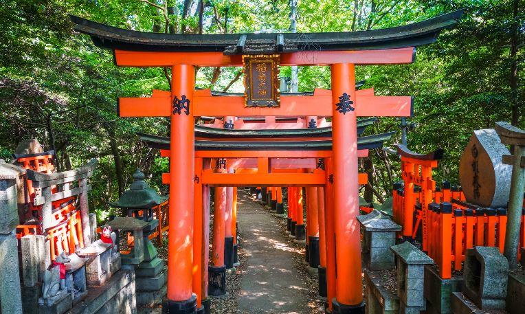 Japán, Kiotó, Fushimi Inari szentély