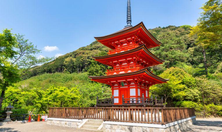 Japán, Kiotó, Kiyomizudera templom