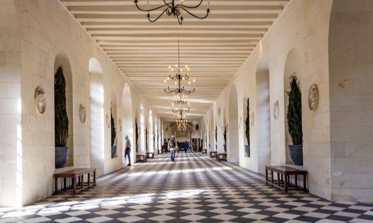 Advent Loire-völgy, Franciaország, Chenonceaux kastély