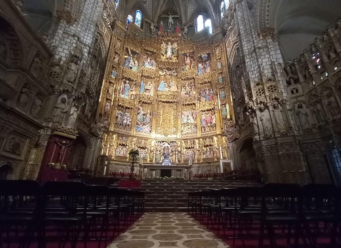 Spanyolország, Kasztília, Toledo, Katedrális főoltár