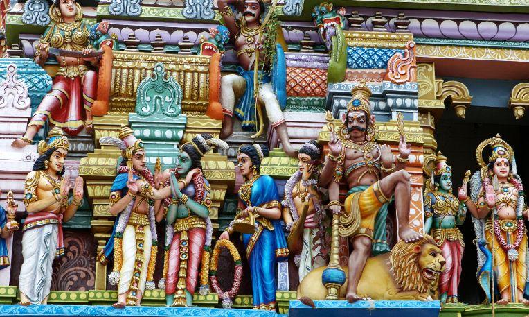 Srí Lanka, Colombo, hindu templom