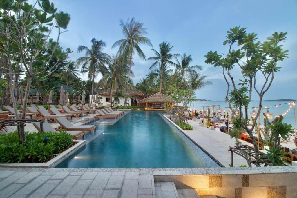 Thaiföld, Koh Samui, Banana Fan Sea Resort