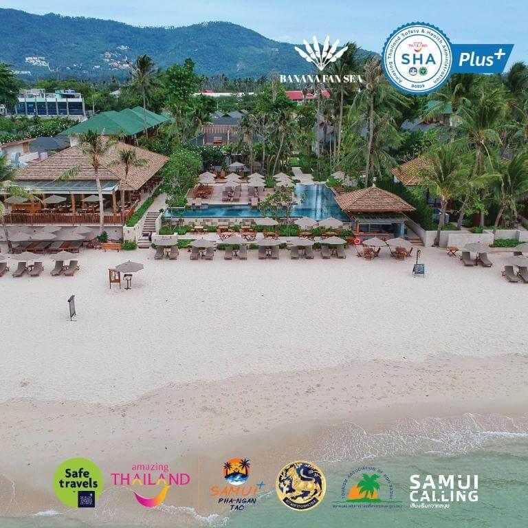 Thaiföld, Koh Samui, Banana Fan Sea Resort