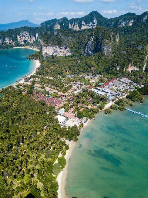 Thaiföld, Krabi, Railay Bay Resort & Spa