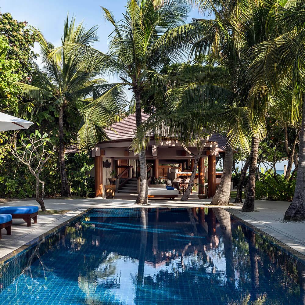 Fülöp-szigetek, Palawan, Amanpulo Resort