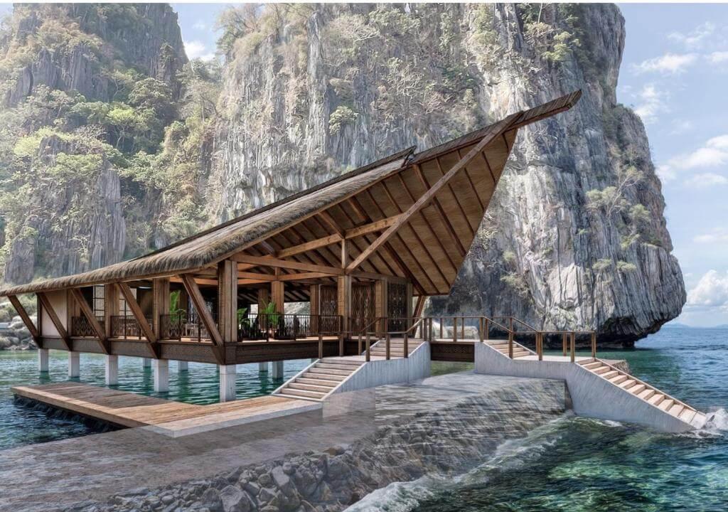 Fülöp-szigetek, Palawan, El Nido Resort Lagen Island