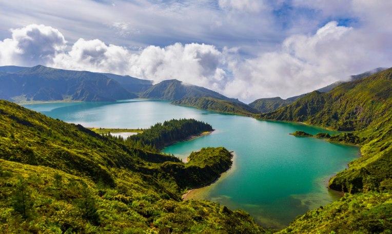 Azori-szigetek, São Miguel, Miradouro da Lagoa do Fogo