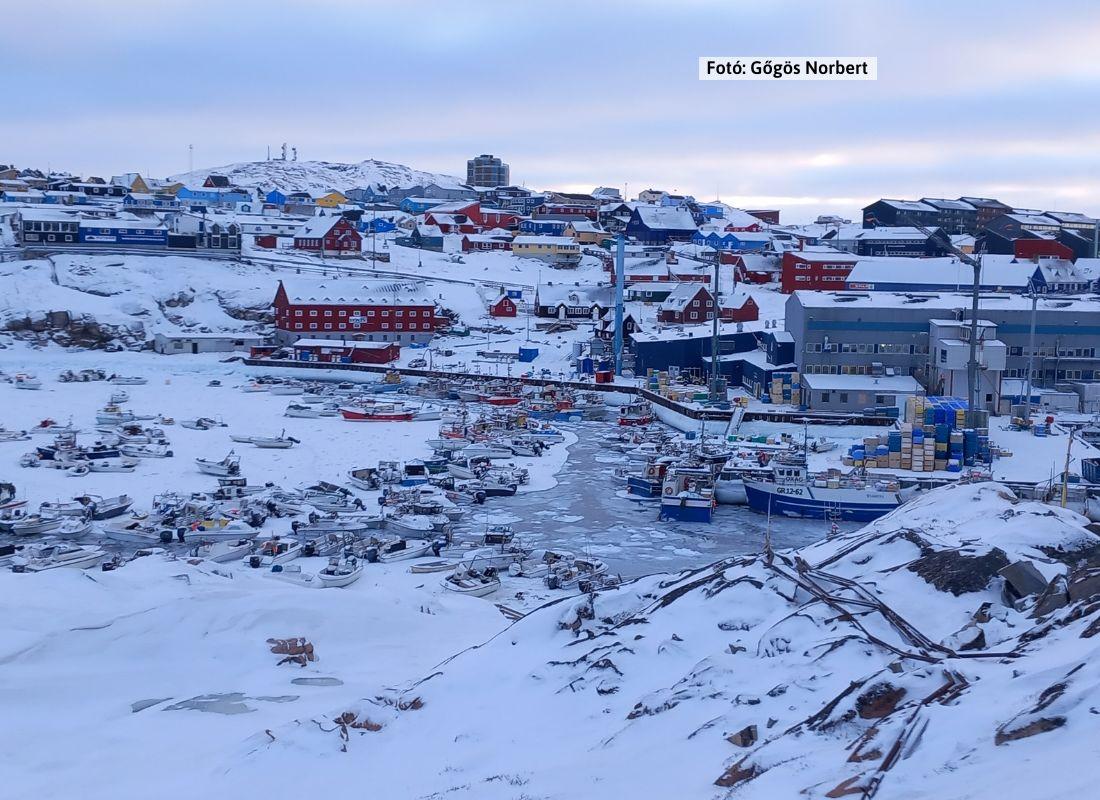 Grönland - Ilulissat kikötő