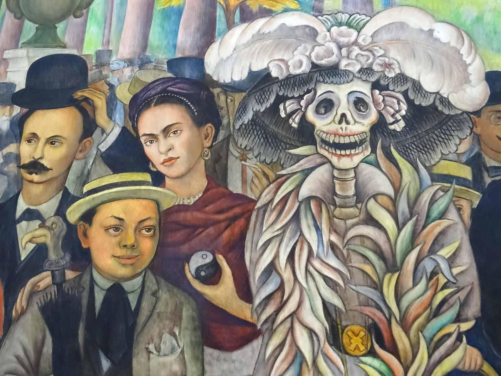 Utazók Klubja Vacsoraest - Mexikó - Frida Kahlo festmény