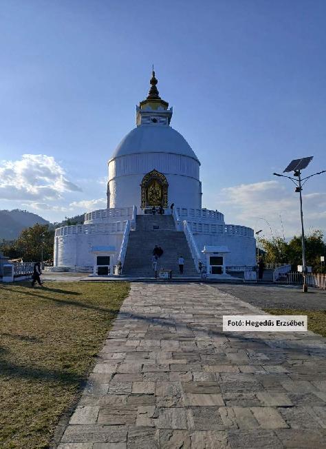 Nepál, World Peace pagoda