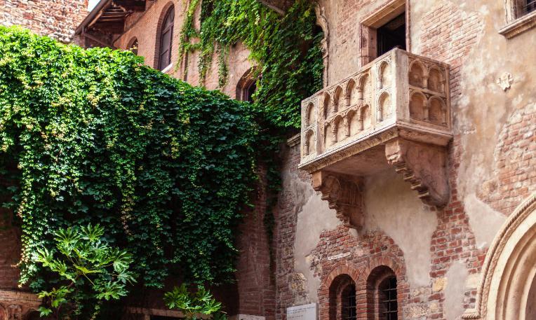 Olaszország, Verona, Júlia erkély