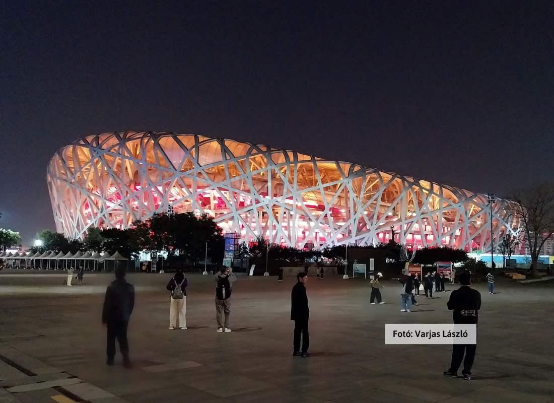 Kína, Peking, Madárfészek Stadion