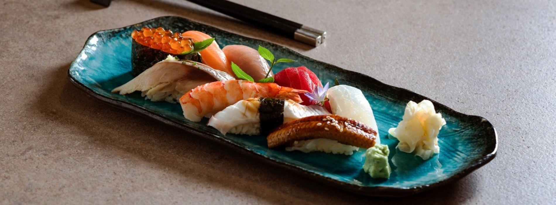 Japán vacsoraest - nigiri moriawase