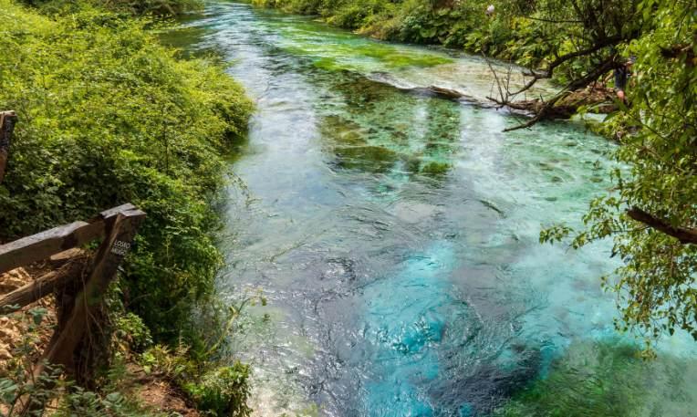 Albánia, Kék szem-forrás