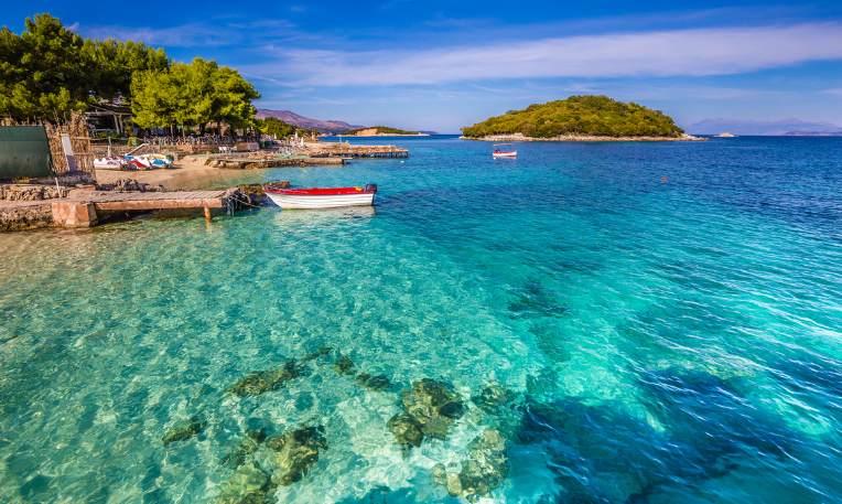 Albánia, Ksamil Beach